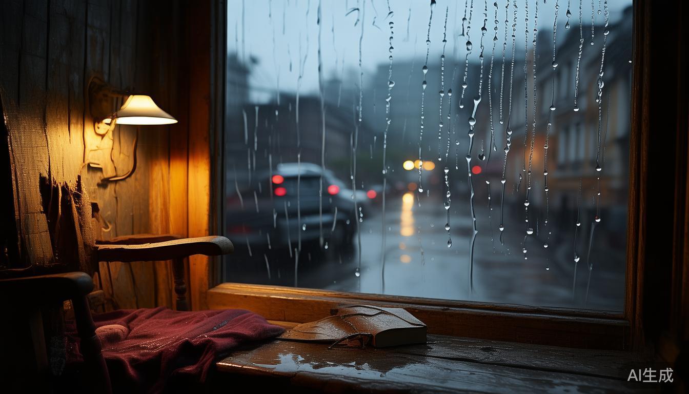 下雨天送伞的深情告白：愿你百年好运、好梦成真，记得添衣加被