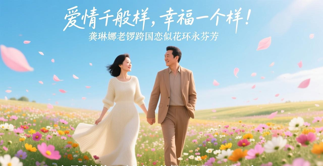 爱情千般样，幸福一个样！龚琳娜老锣跨国恋似花环永芬芳