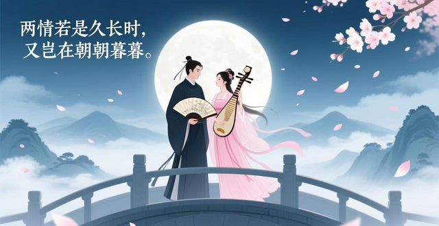 宋词情诗绝句，那些唯美词句，道尽世间万千深情