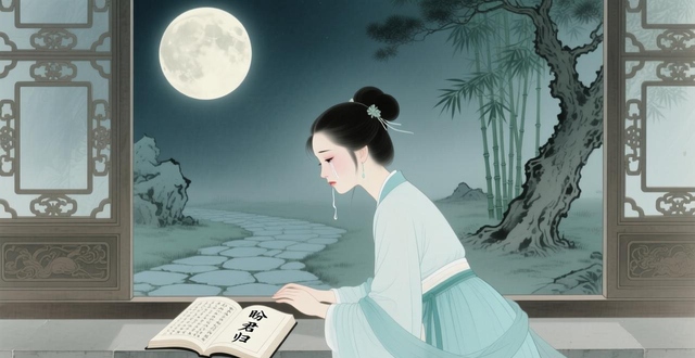 经典情诗名句：唐伯虎的相思泪，诗经里的盼君归，太催泪