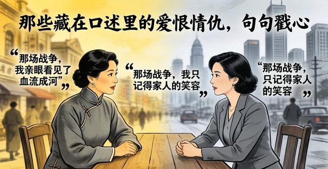 那些藏在口述里的爱恨情仇，句句戳心