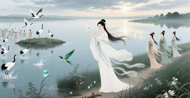 黄初三年惊鸿赋：洛神宓妃之美，恰似文言情诗动人心弦