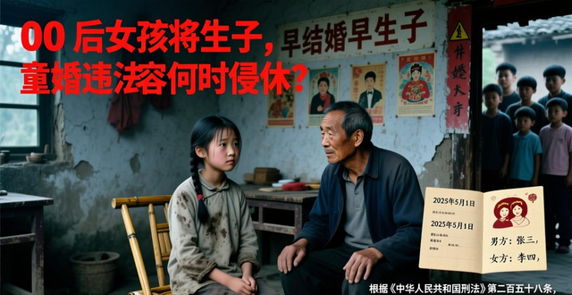 00 后女孩将生子，童婚违法何时休？