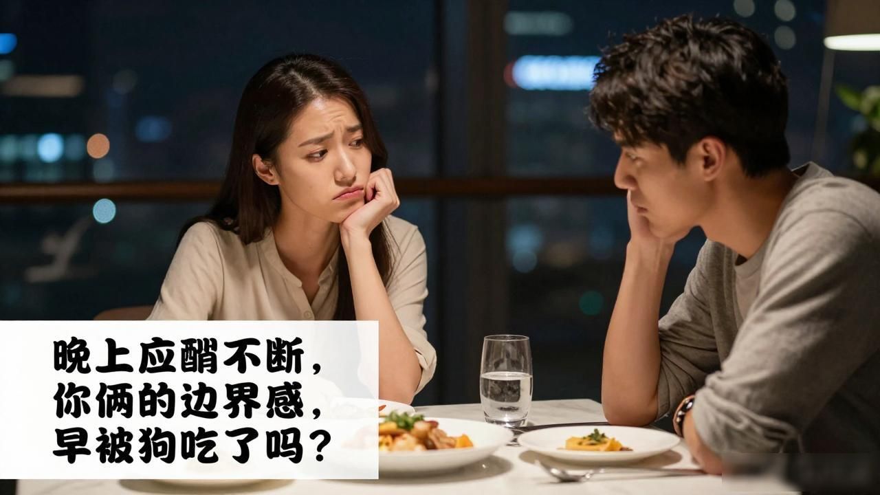 晚上应酬不断，你俩的边界感，早被狗吃了吗？