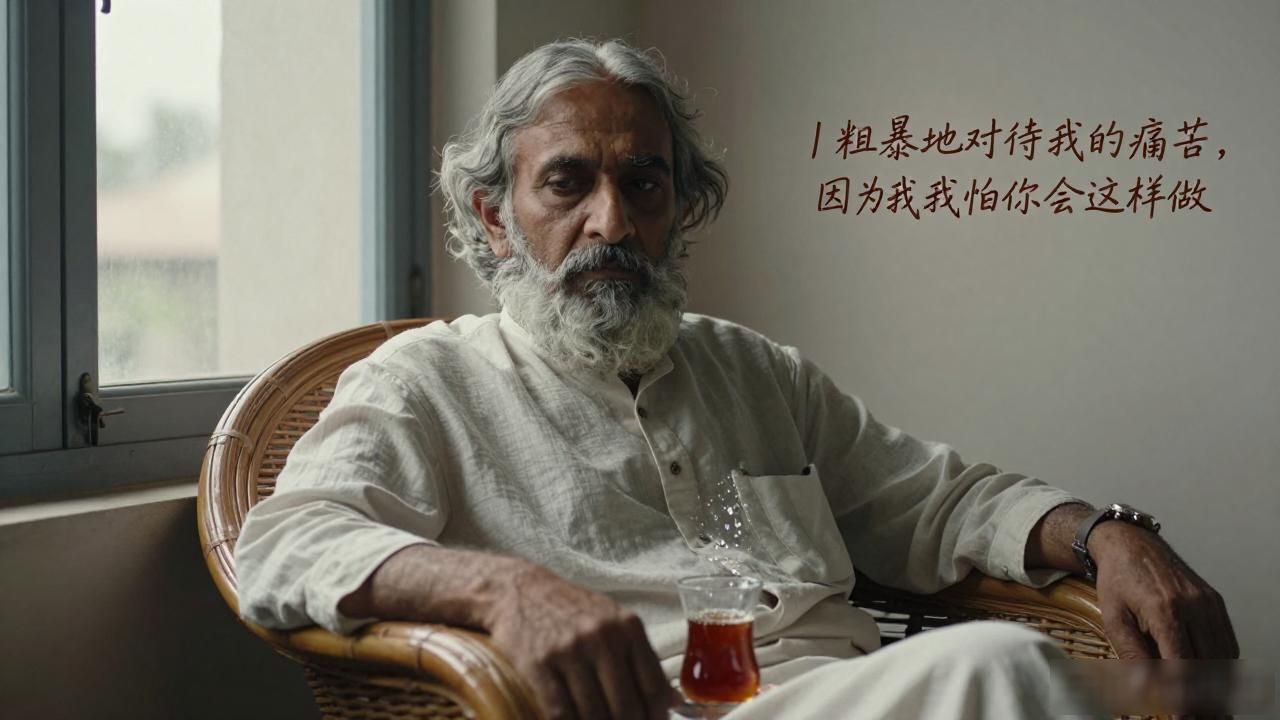 泰戈尔扎心真相：爱情不是看见才信，是信了才能看见