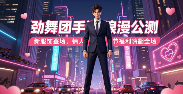 劲舞团手游浪漫公测，新服饰登场，情人节福利嗨翻全场