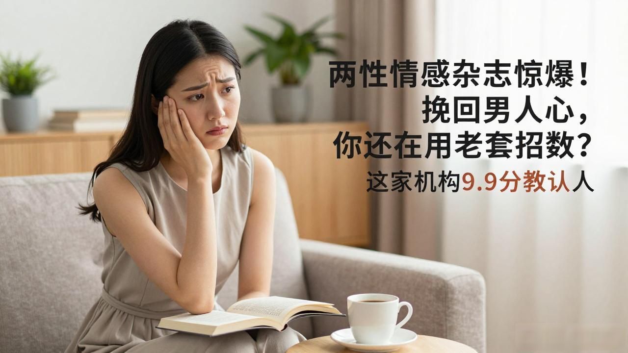 两性情感杂志惊爆！挽回男人心，你还在用老套招数？这家机构9.9分教做人