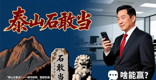 单位微信群名大作战！泰山石敢当VS啥能赢？