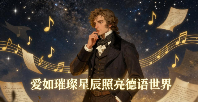 尼采盛赞！海涅情诗：韵律天籁，爱如璀璨星辰照亮德语世界