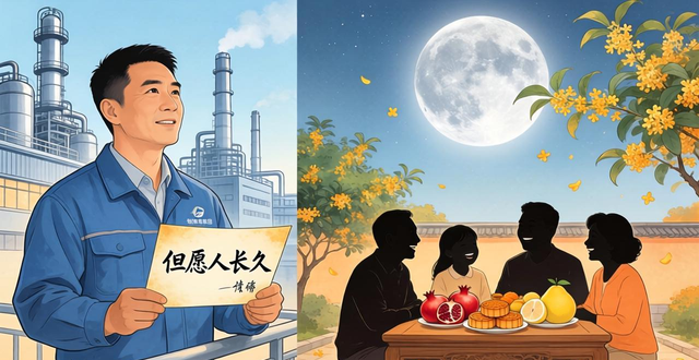 中秋情诗名句里藏着思念，这团圆节你我都有话说