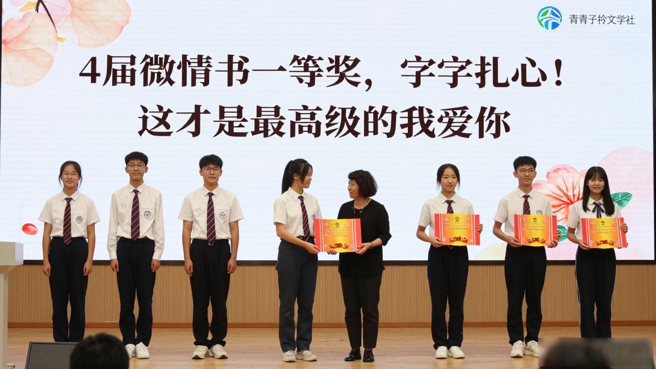 4届微情书一等奖，字字扎心！这才是最高级的我爱你