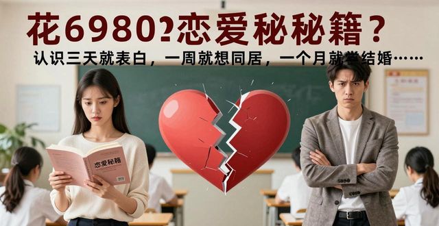 花6980学恋爱秘籍？你的真心，正被渣男当教学素材卖钱