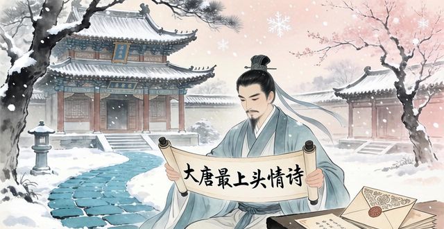 大唐最上头情诗：比初雪还撩人的4封告白，00后都背疯了