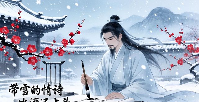 李白当舔狗写情诗，带雪的情诗比酒还上头