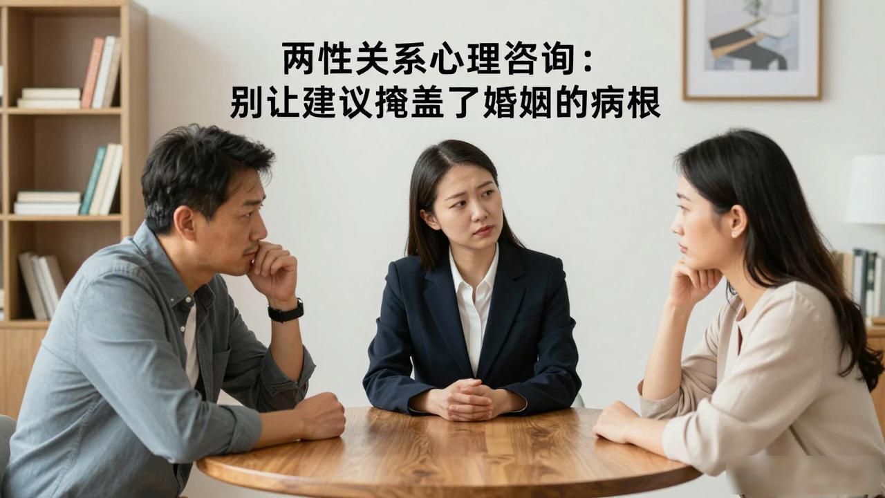 两性关系心理咨询：别让建议掩盖了婚姻的病根
