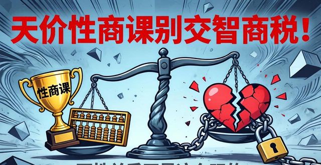 天价性商课别交智商税！两性关系不是这么玩的