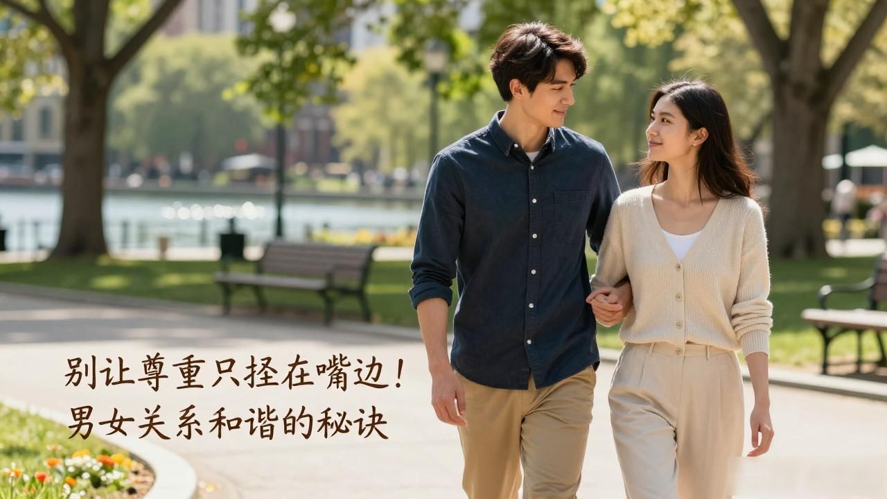 别让尊重只挂在嘴边！男女关系和谐的秘诀，戳中多少人的痛点
