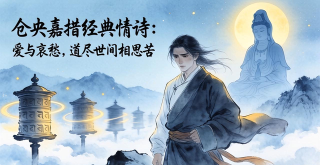 仓央嘉措经典情诗：爱与哀愁，道尽世间相思苦