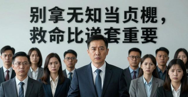 彭晓辉一句话被骂上热搜：别拿无知当贞操，救命比递套重要