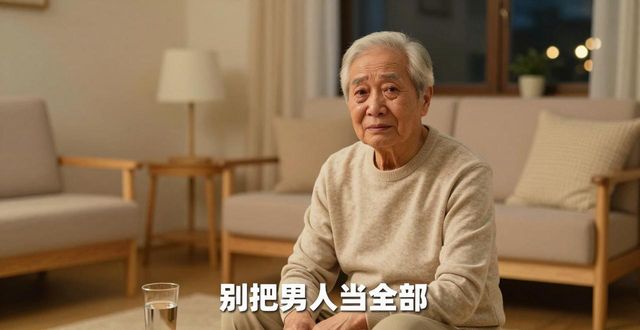 80岁老人含泪忠告：别把男人当全部，赢了道理输了感情太不值