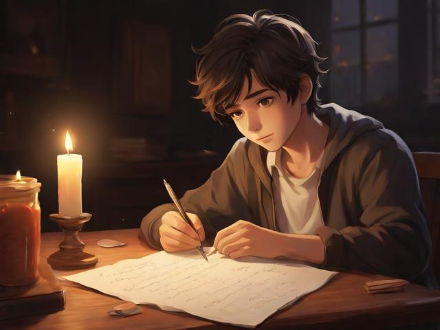 学生的纯情表白情书
