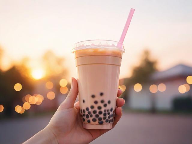 表白茶奶茶照片-表白的配图