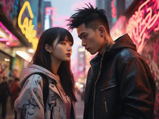 杀马特女孩向男子表白-杀马特女孩是什么意思