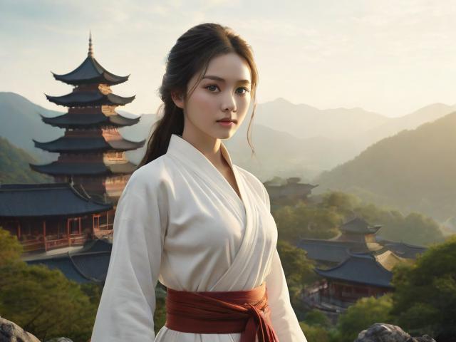 少林武王演员表白荷-少林武王女主角